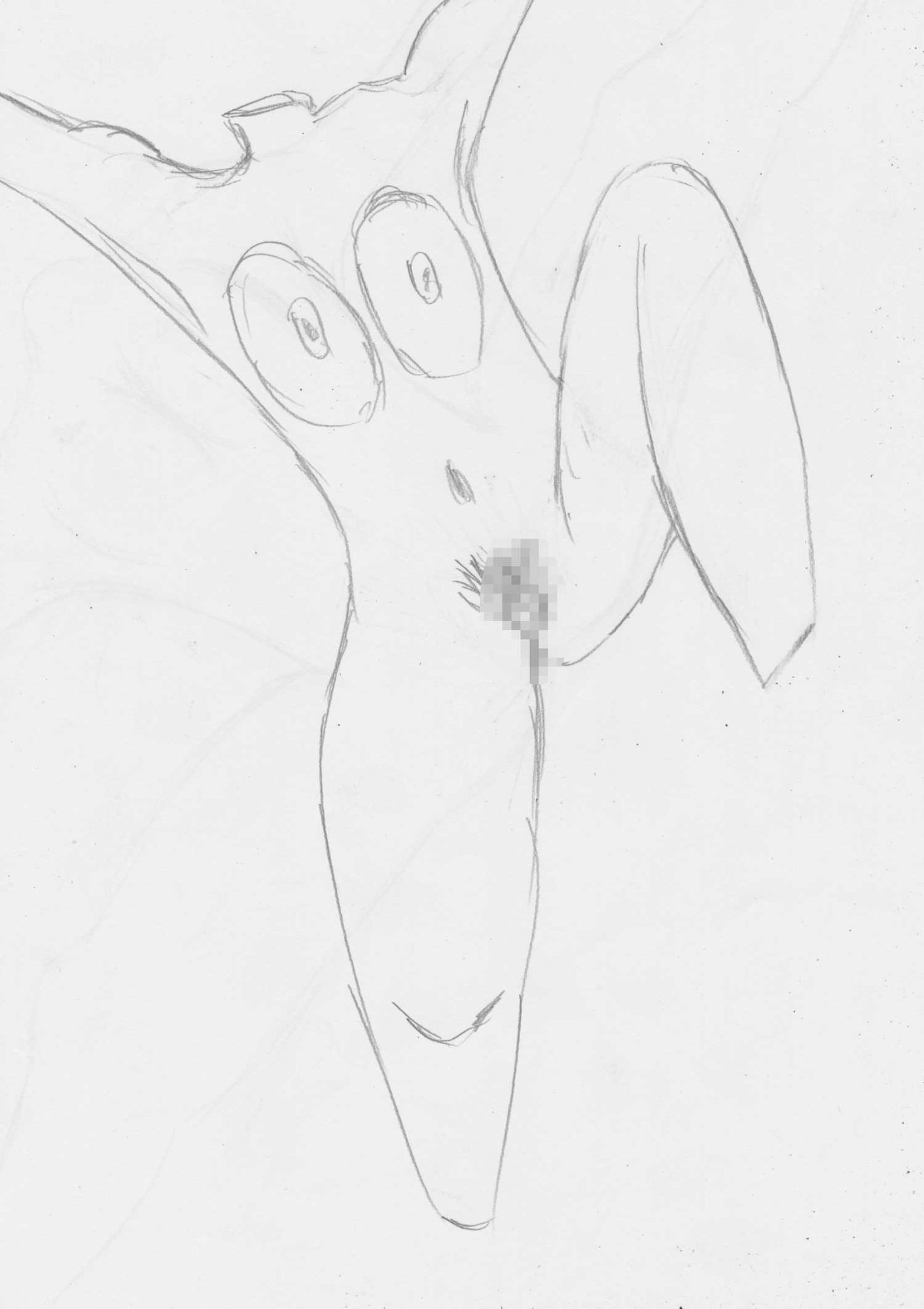 黒よりも黒い黒戯絵集「マネキンポーズ」