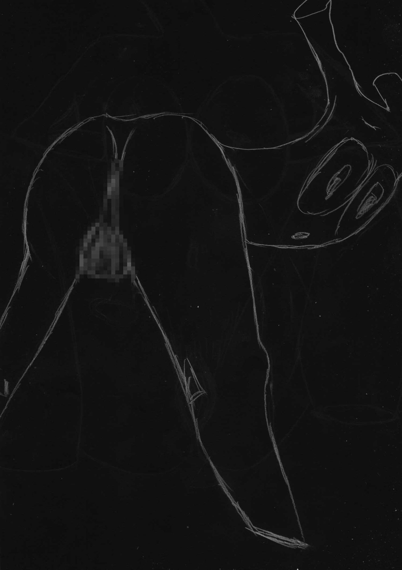 黒よりも黒い黒戯絵集「マネキンポーズ」