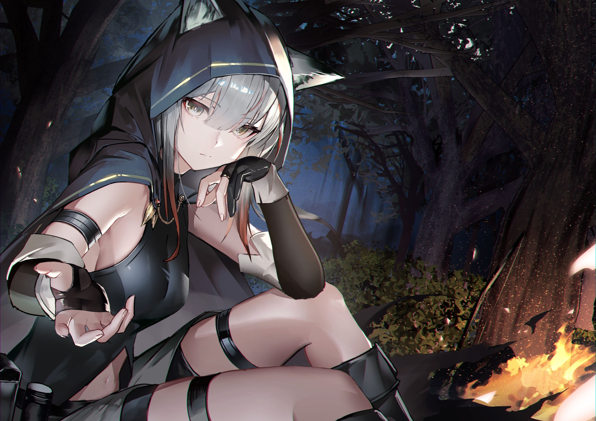 [ケモミミ❎獣狩り❎純愛]ケモミミハントレイド 愛灰 〜皮肉屋ケモミミ娘と狩りのお話〜