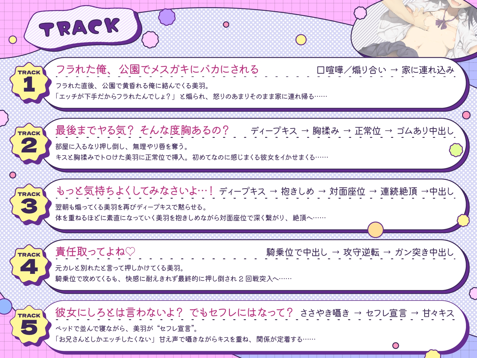 押しかけメ○ガキ、攻守逆転。(KU100マイク収録作品)