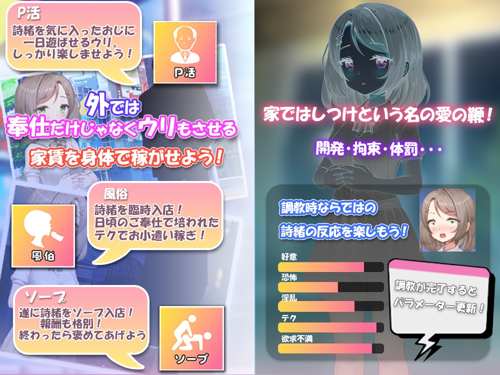 無垢な少女を俺好みに染めるまで~家なき少女を拾ってえっちに開発! 甘やかすも虐めるもすべては俺次第~