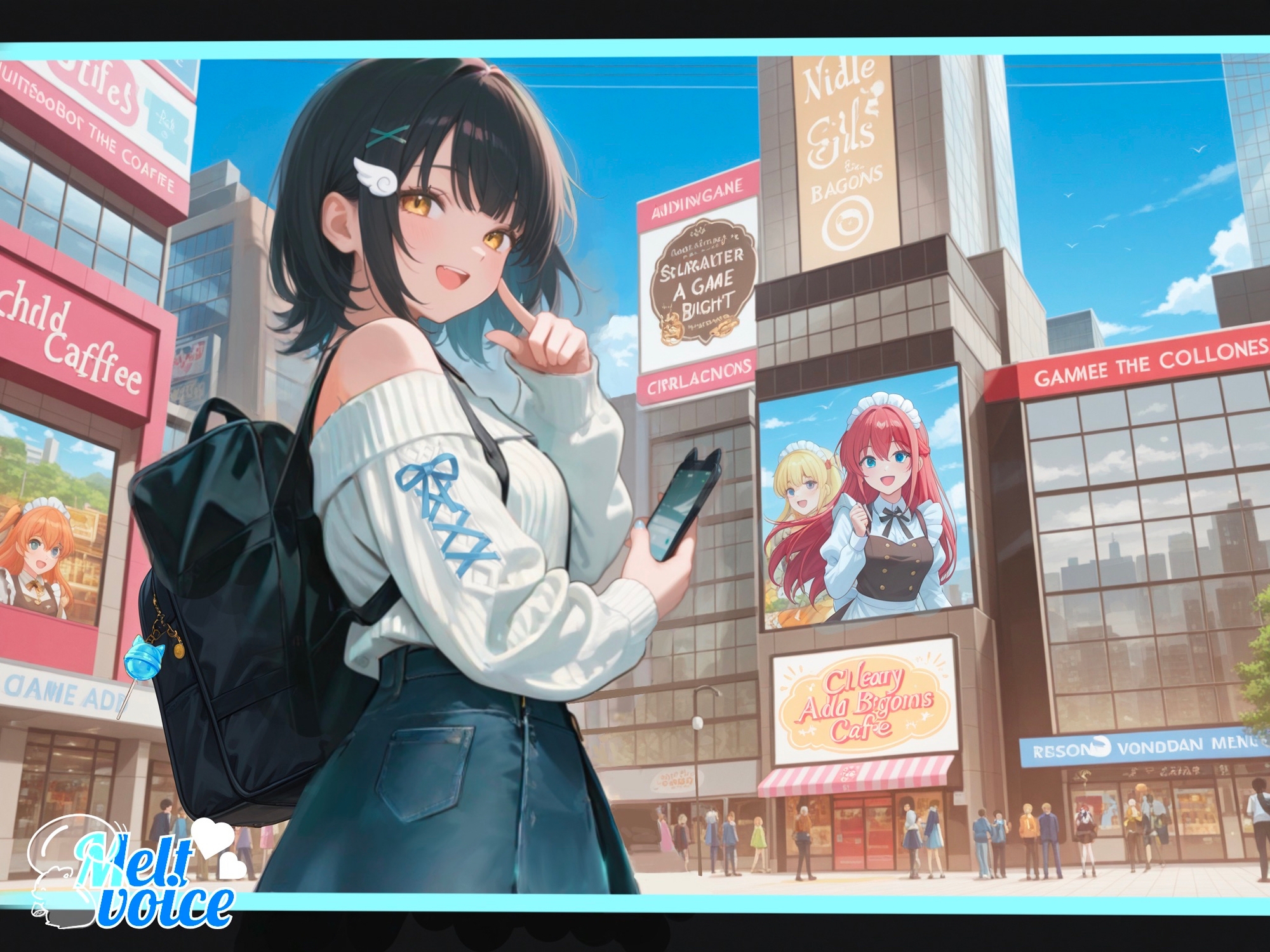 【✨ぽるちお先にしてたのヤバかったかも✨】秋葉原駅で待ち合わせ！！アニメグッズ&アダルトグッズ探しの秘密デート✨【そらちゃん】