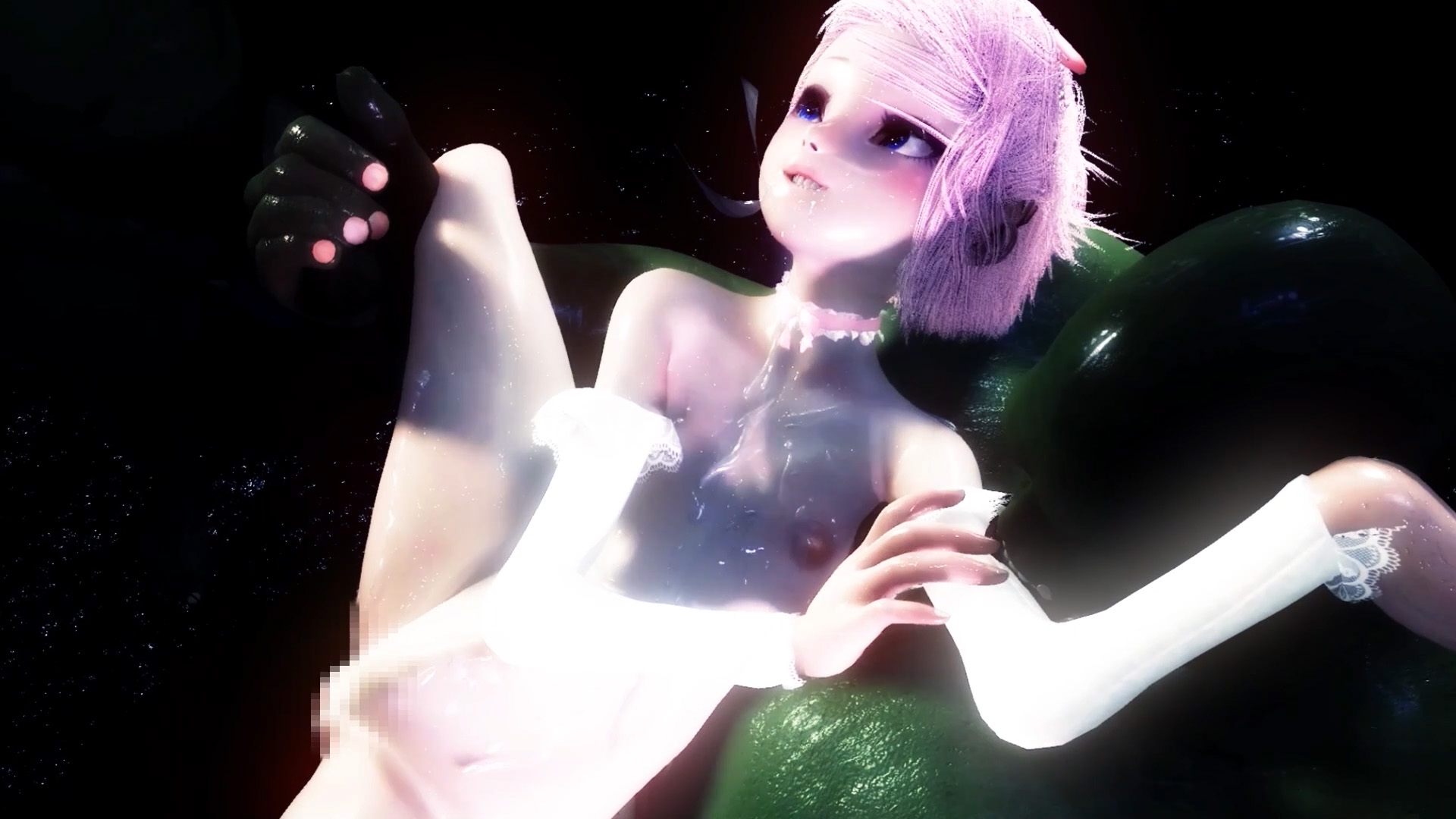 【120fps】魔法少女敗北。オークNTR妊娠ウェディング。つるぺたボディ。触手洗脳調教。娼婦。妊娠。快楽堕ち。