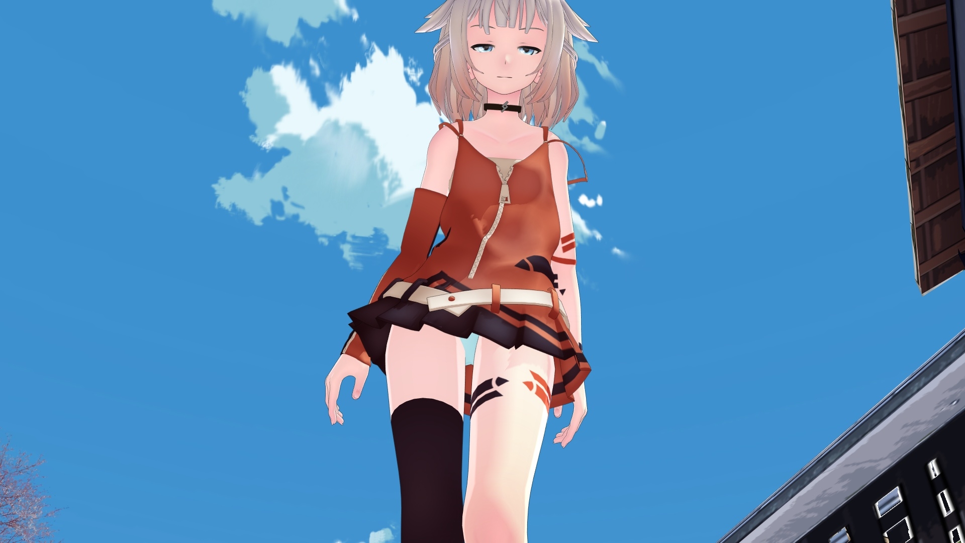 俺はあの子のスカートの中を覗いて、あの子はなんと?！！