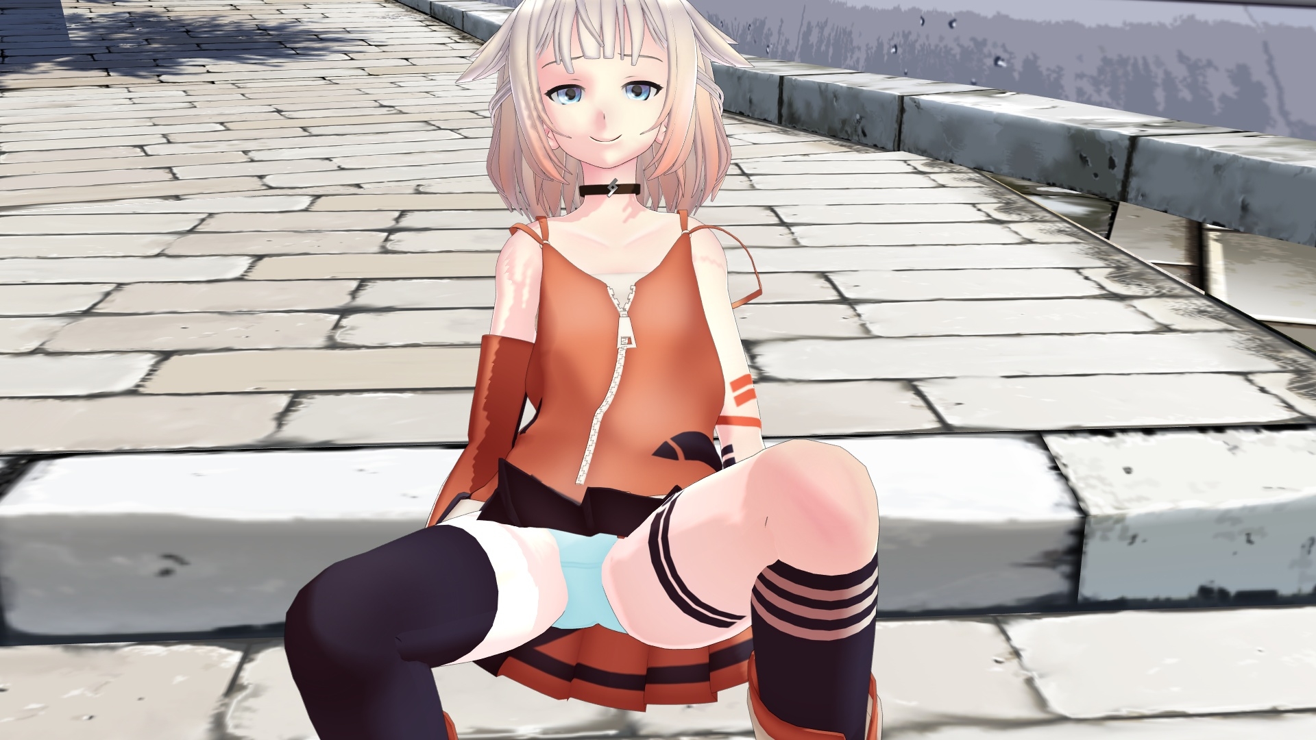 俺はあの子のスカートの中を覗いて、あの子はなんと?！！