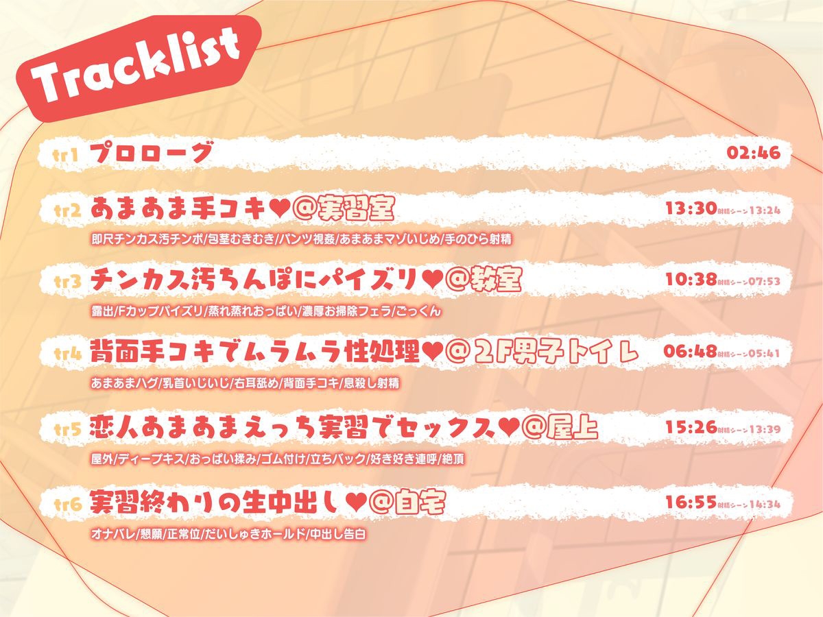 アオハル性行為実習 ~オタクに優しいギャルのゆきちゃんにすきすき言いながら抜かれまくる♪~