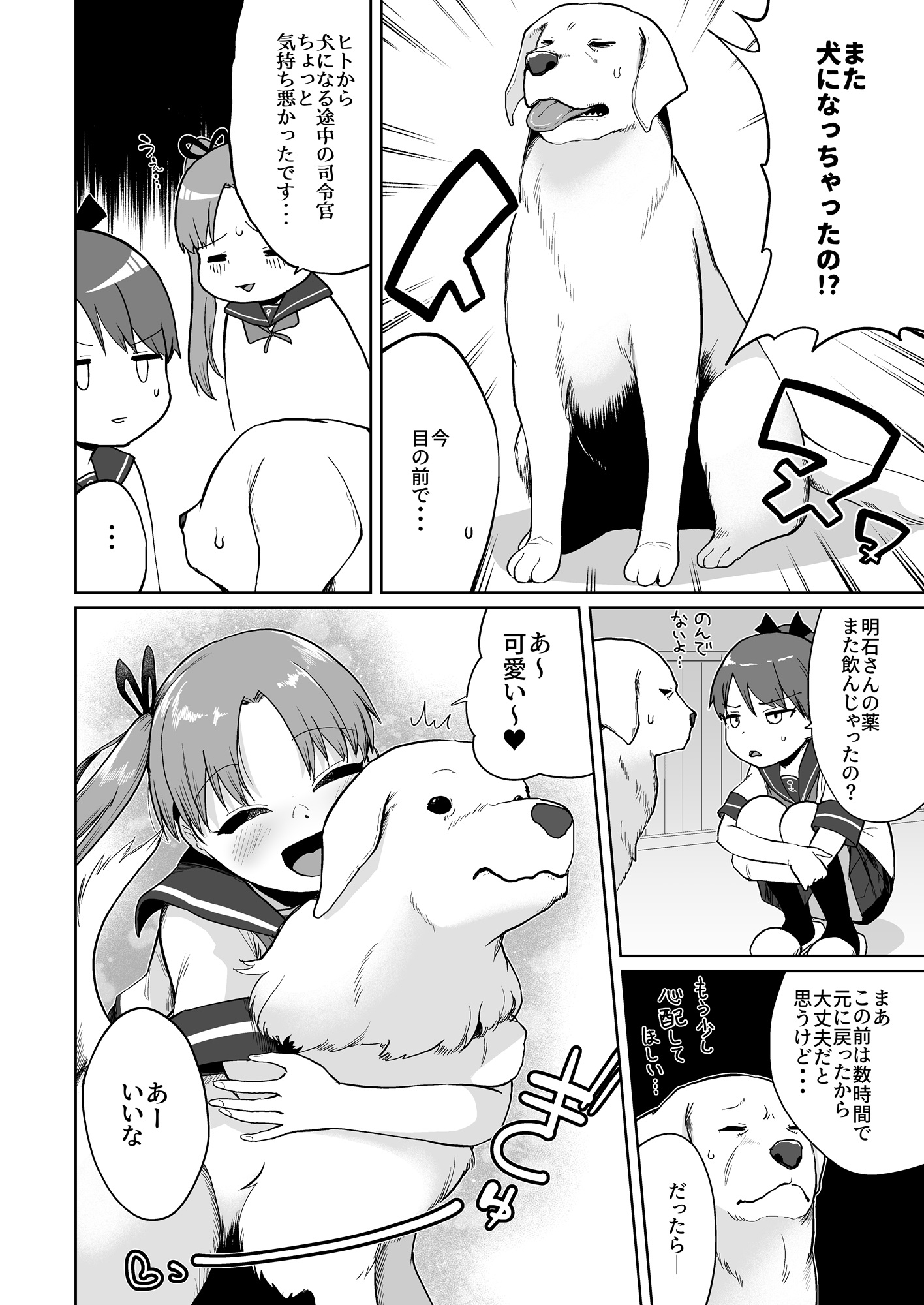 敷波綾波わんわんわん