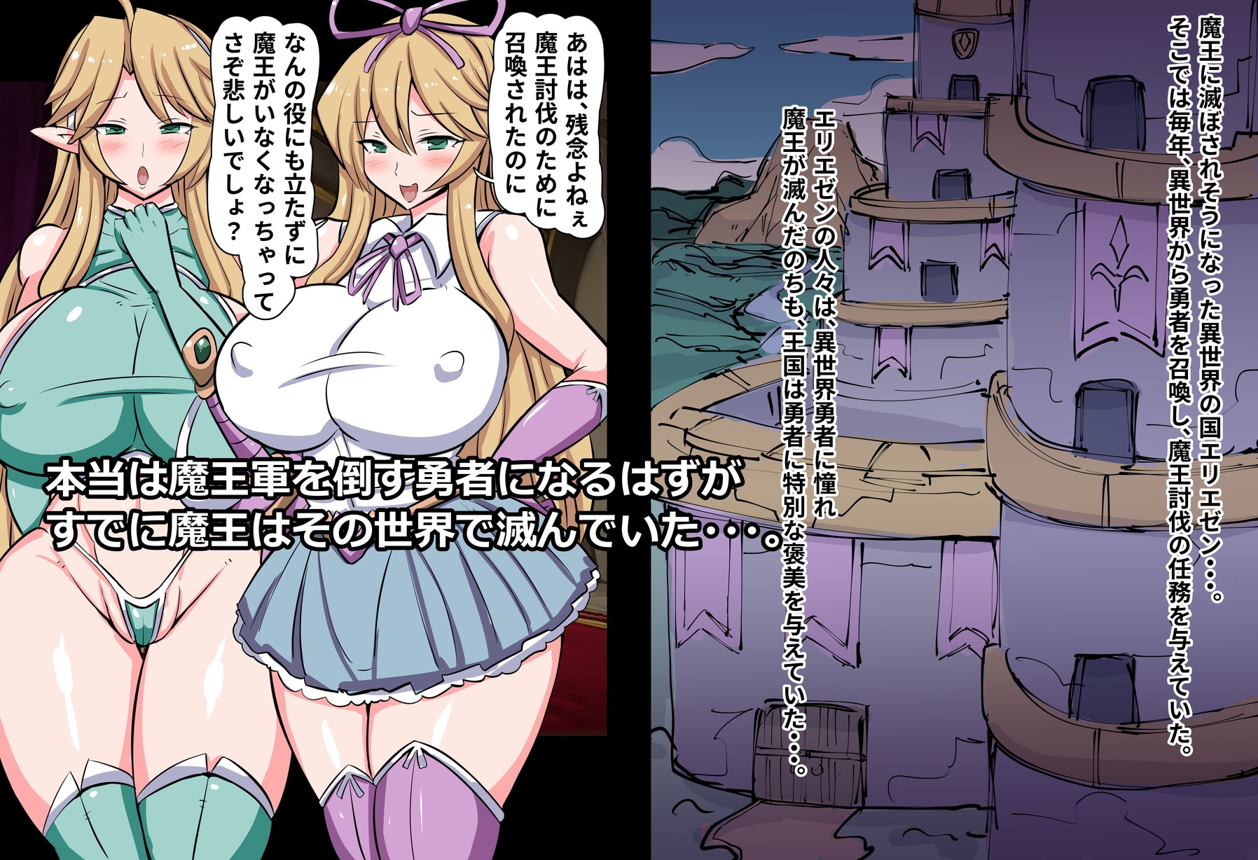 もう魔王軍が滅んだ世界で美女たちに搾精されるだけの俺の人生