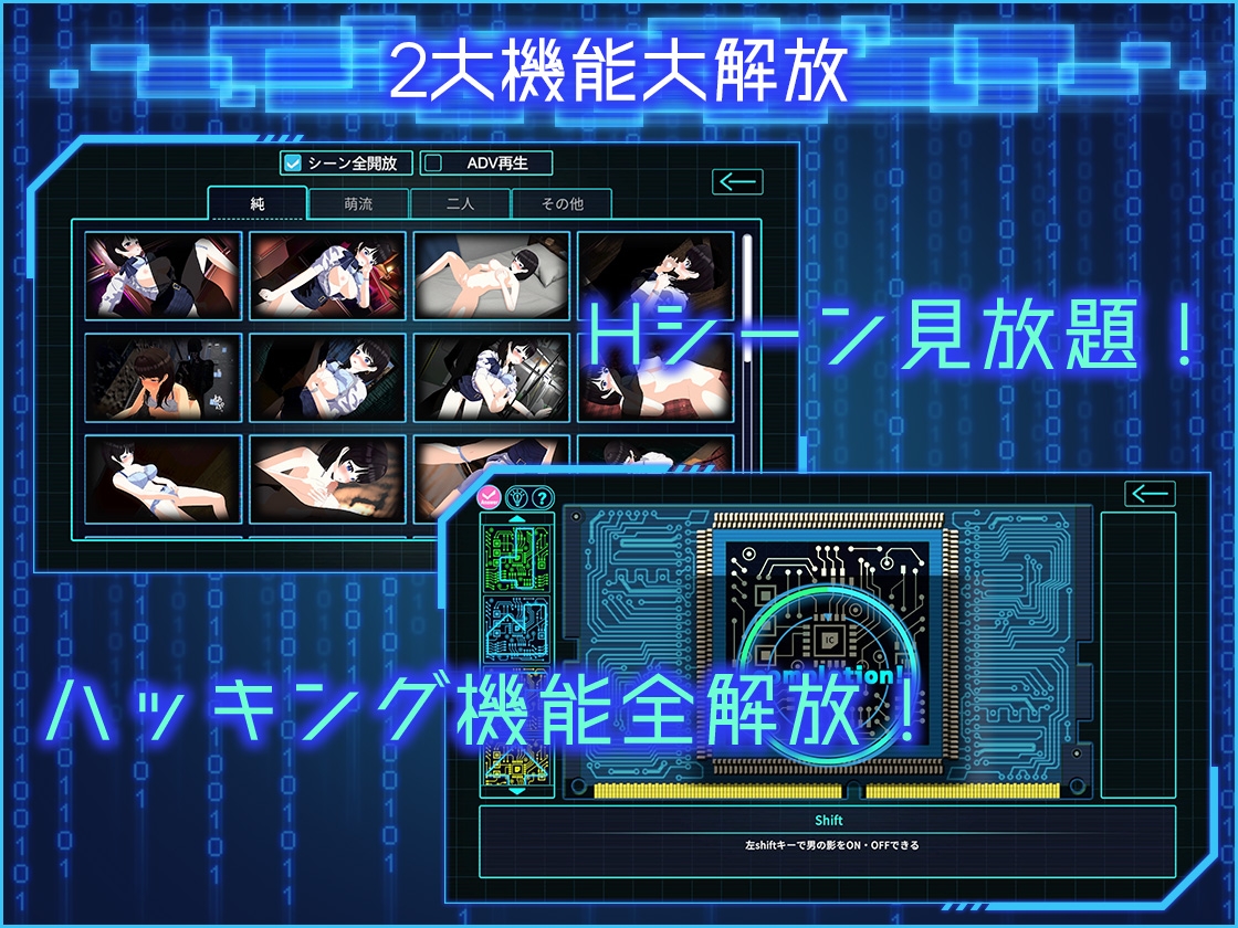 LOOK.hacII -ルック・ハックII-【Hシーン全解放DLC】