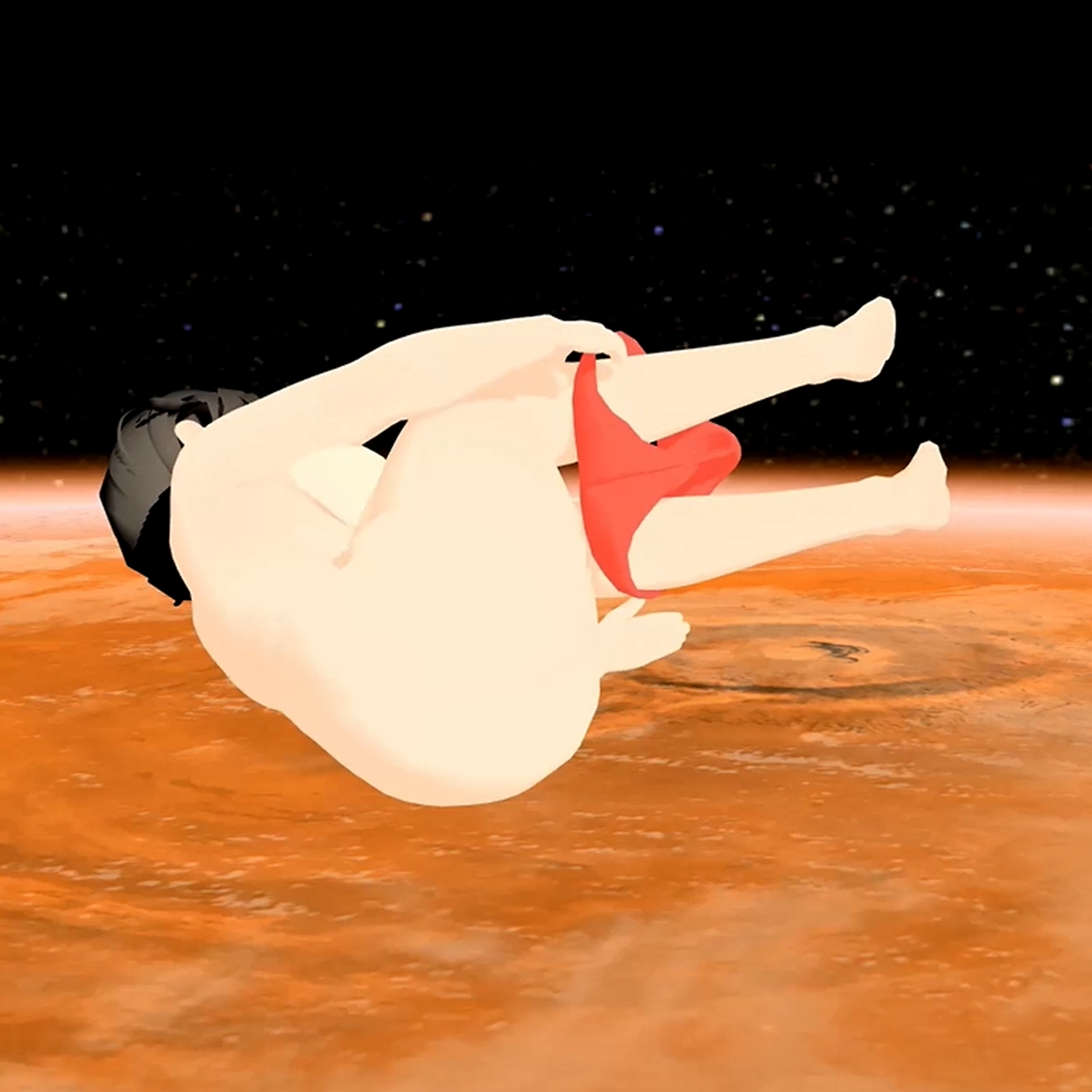 宇宙グラビア 無重力で暴れるHカップおっぱい 小津りさ