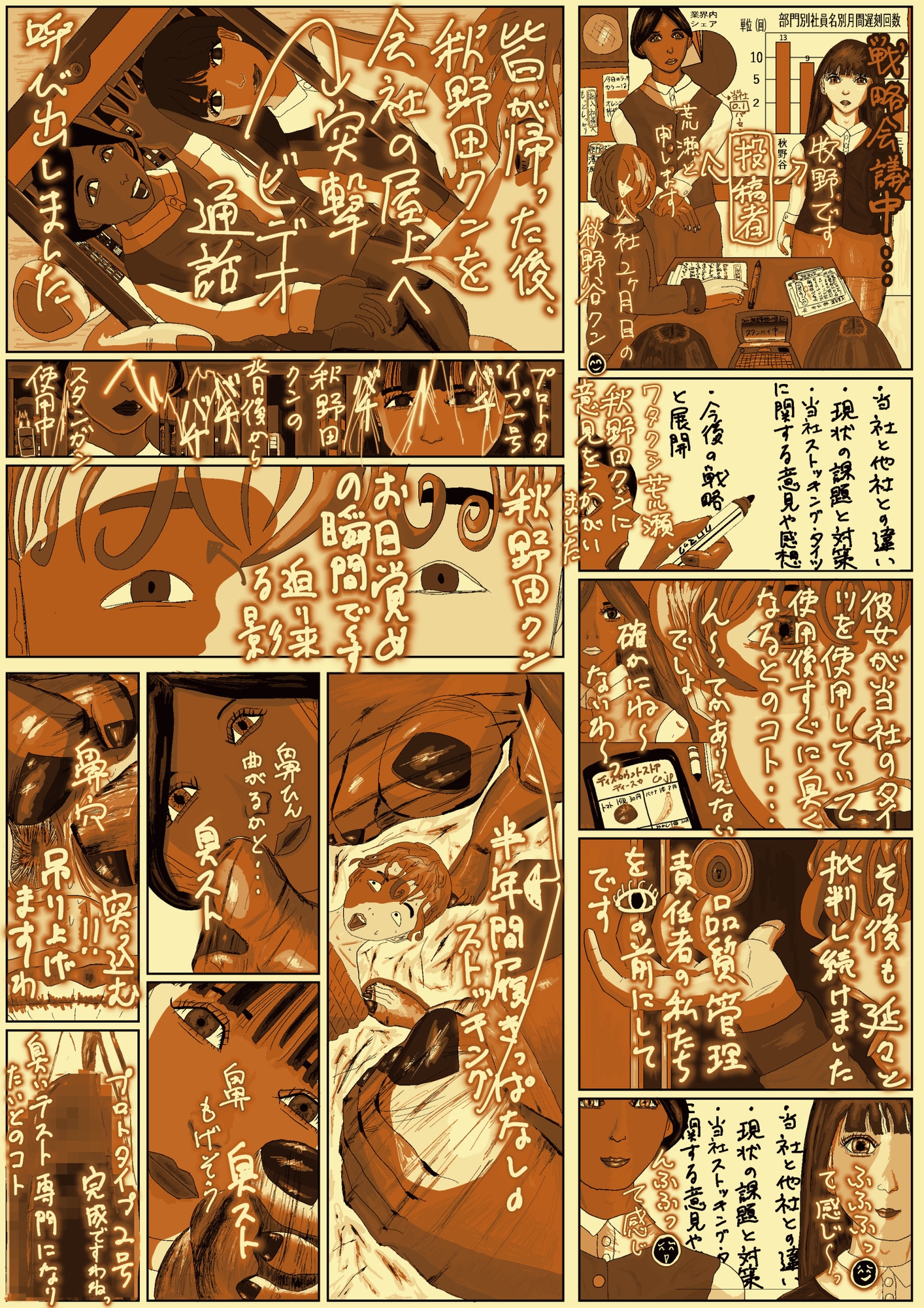 エロ投稿サイトに投稿された、悪ふざけ目的の奇畜でヤバい落書きプリクラ風投稿データ集