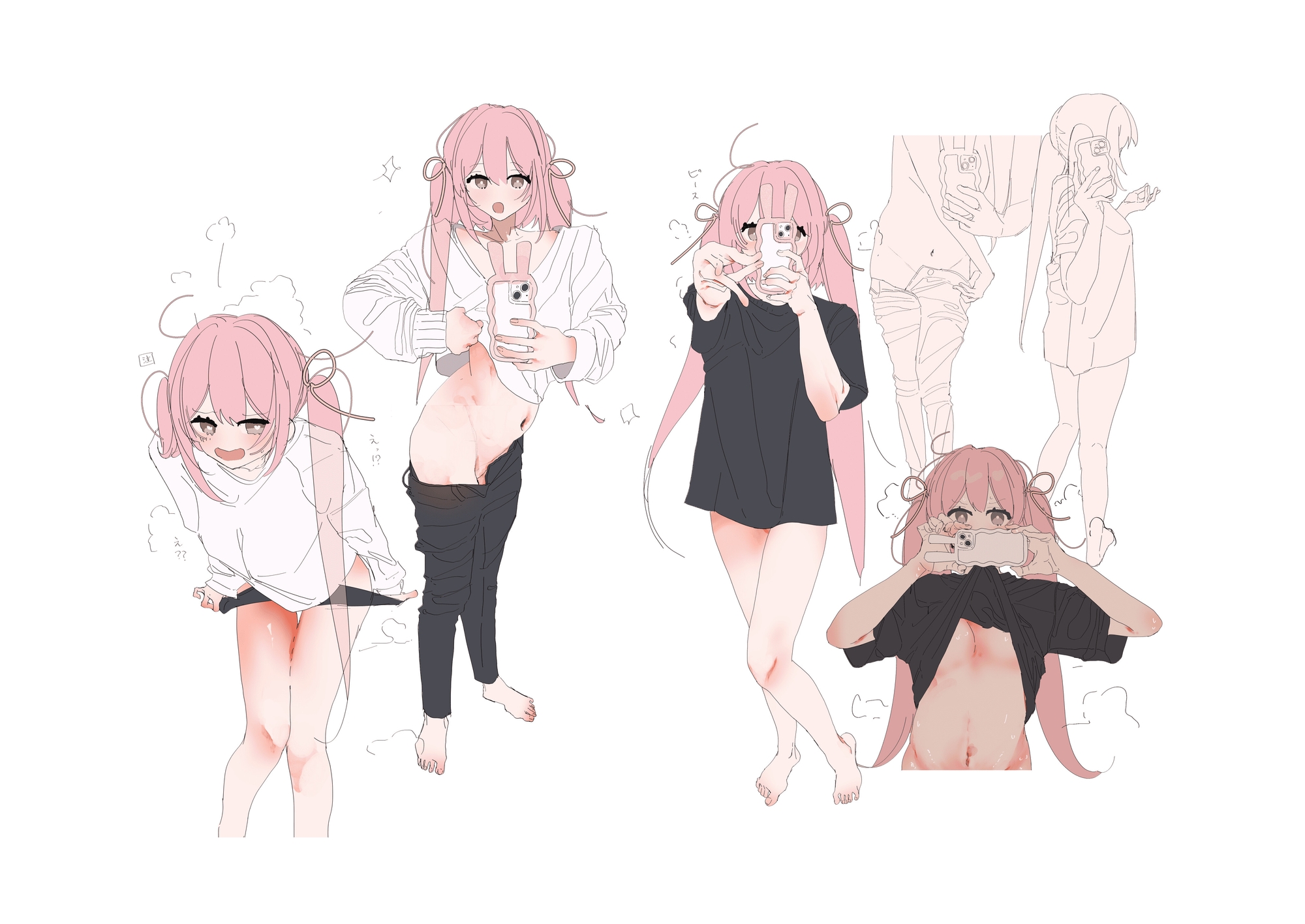 自撮りちゃんがちょっとえっちな目にあうだけ 2