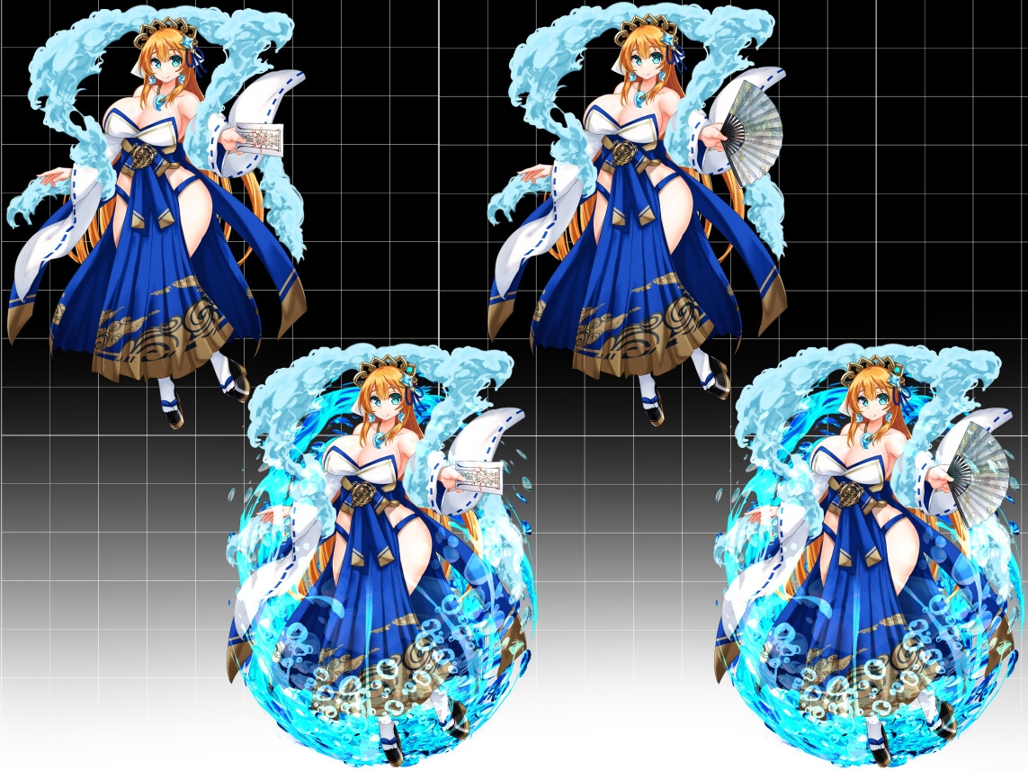 水の巫女 立ち絵28