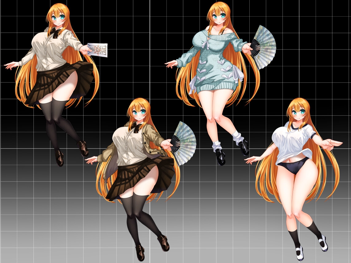 水の巫女 立ち絵28