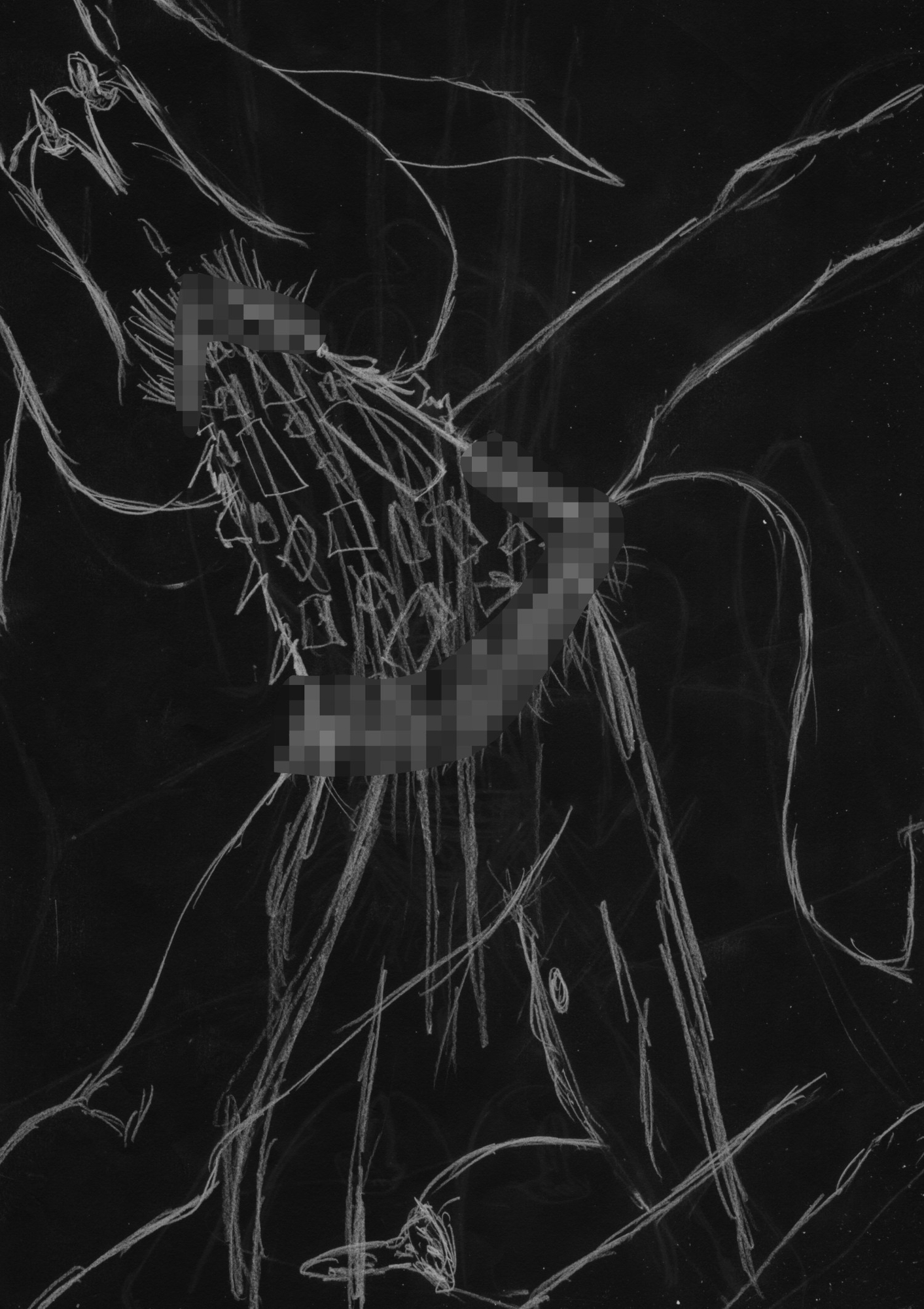 黒よりも黒い黒戯絵集「マネキンポーズ2」