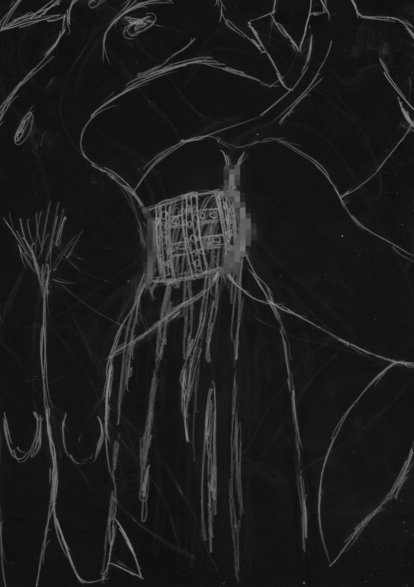 黒よりも黒い黒戯絵集「マネキンポーズ2」