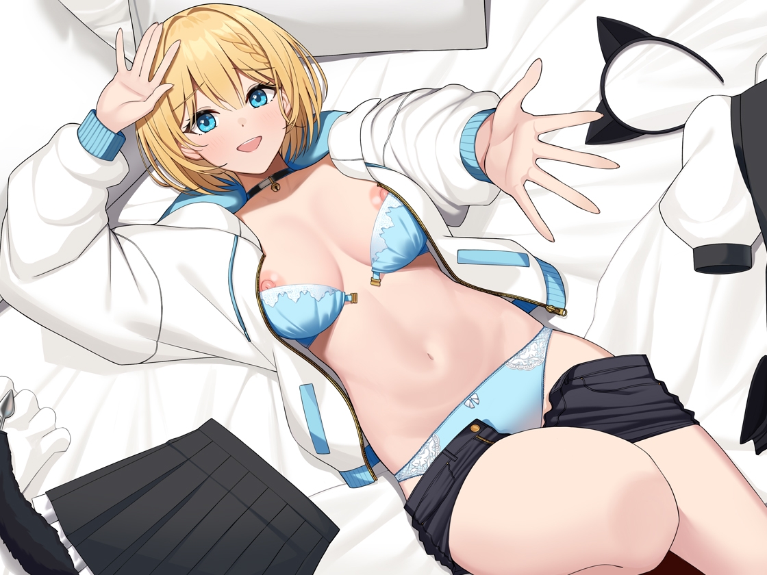 久々に再開した金髪碧眼異国少女は性的な意味でもグイグイ来すぎ!