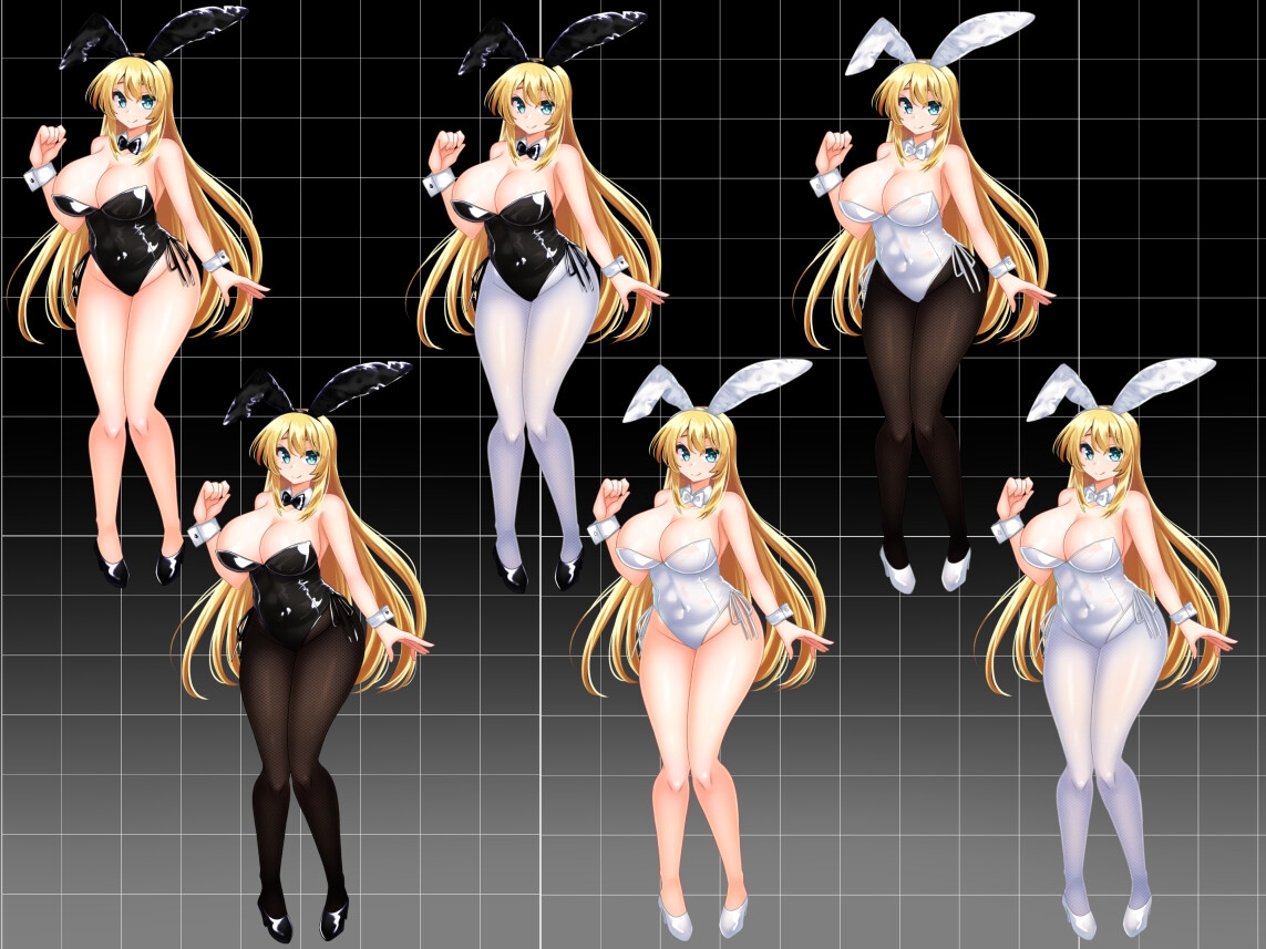 カラーバニーガール 立ち絵29