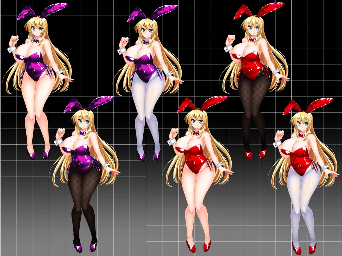 カラーバニーガール 立ち絵29