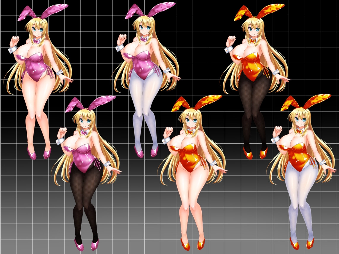 カラーバニーガール 立ち絵29