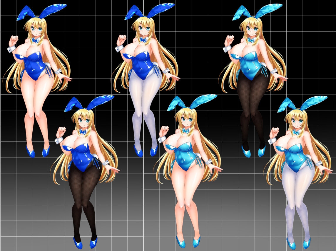 カラーバニーガール 立ち絵29