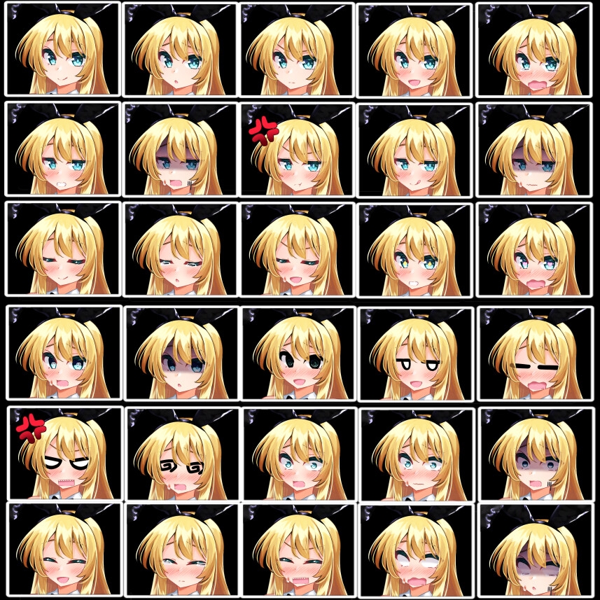 カラーバニーガール 立ち絵29