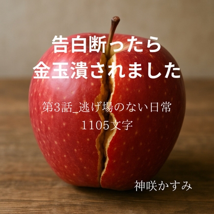 告白断ったら金玉潰されました/第3話:逃げ場のない日常