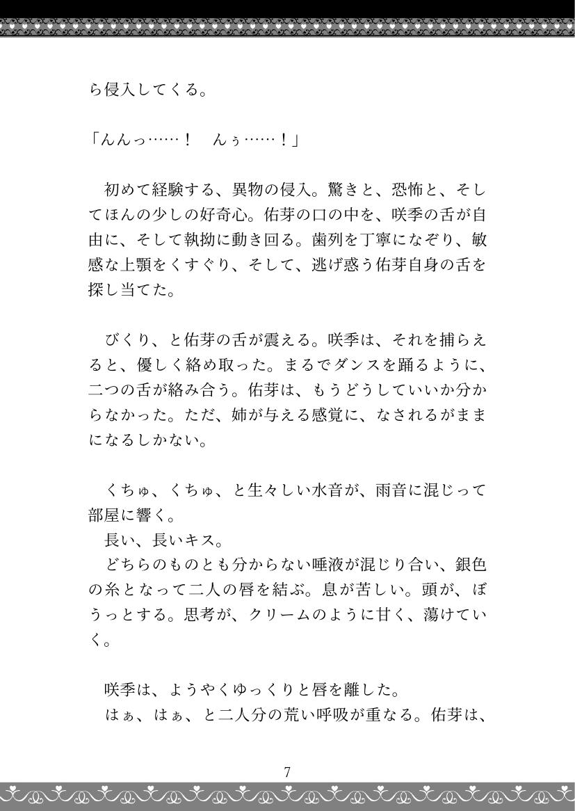 咲季×佑芽 姉妹百合エッチ小説『融解点』