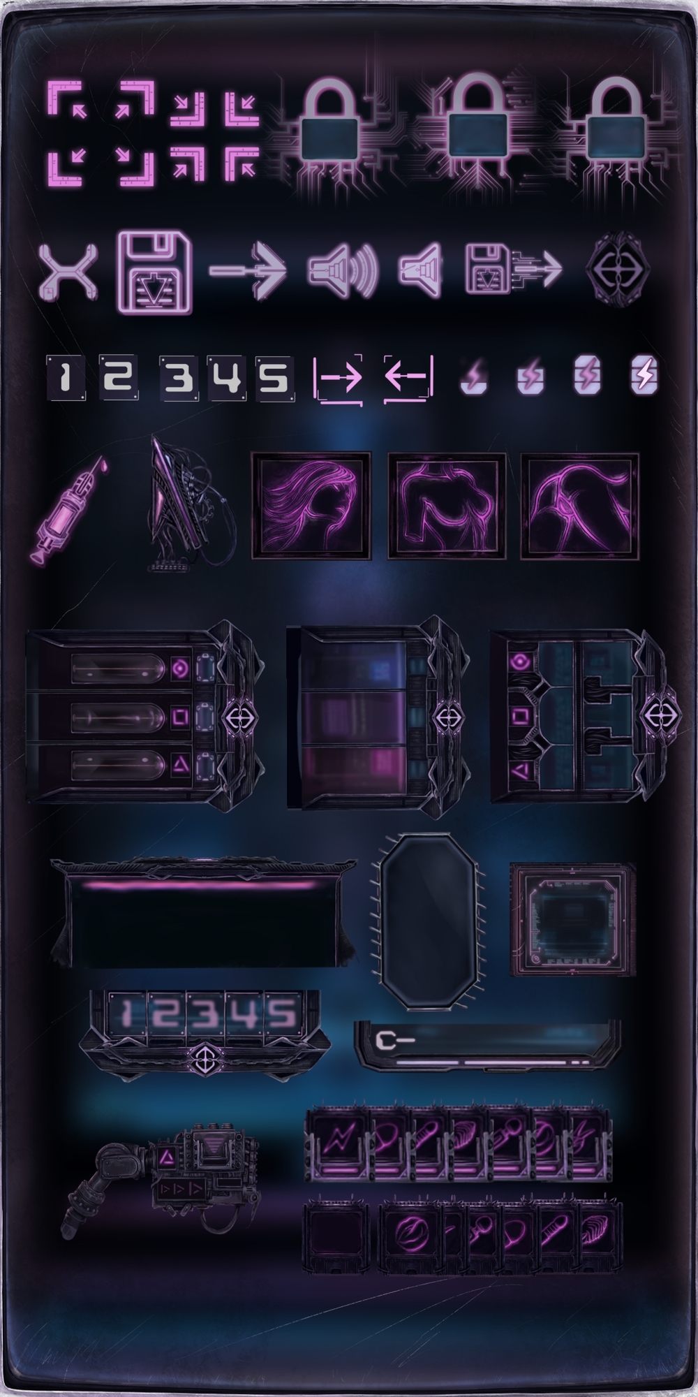 SF素材集 / Sci-fi materials collection