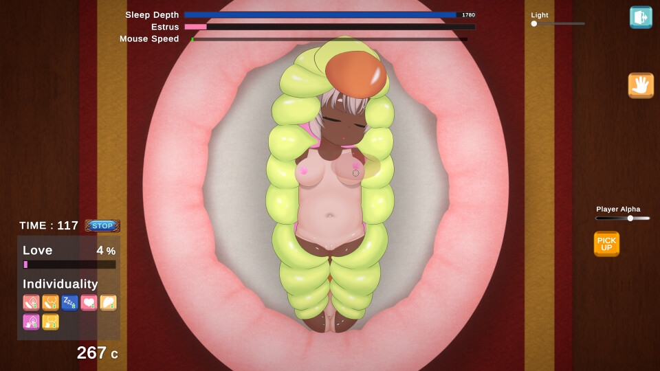 ボツキャラで作ったゲーム ～Love Larvas Simulator～