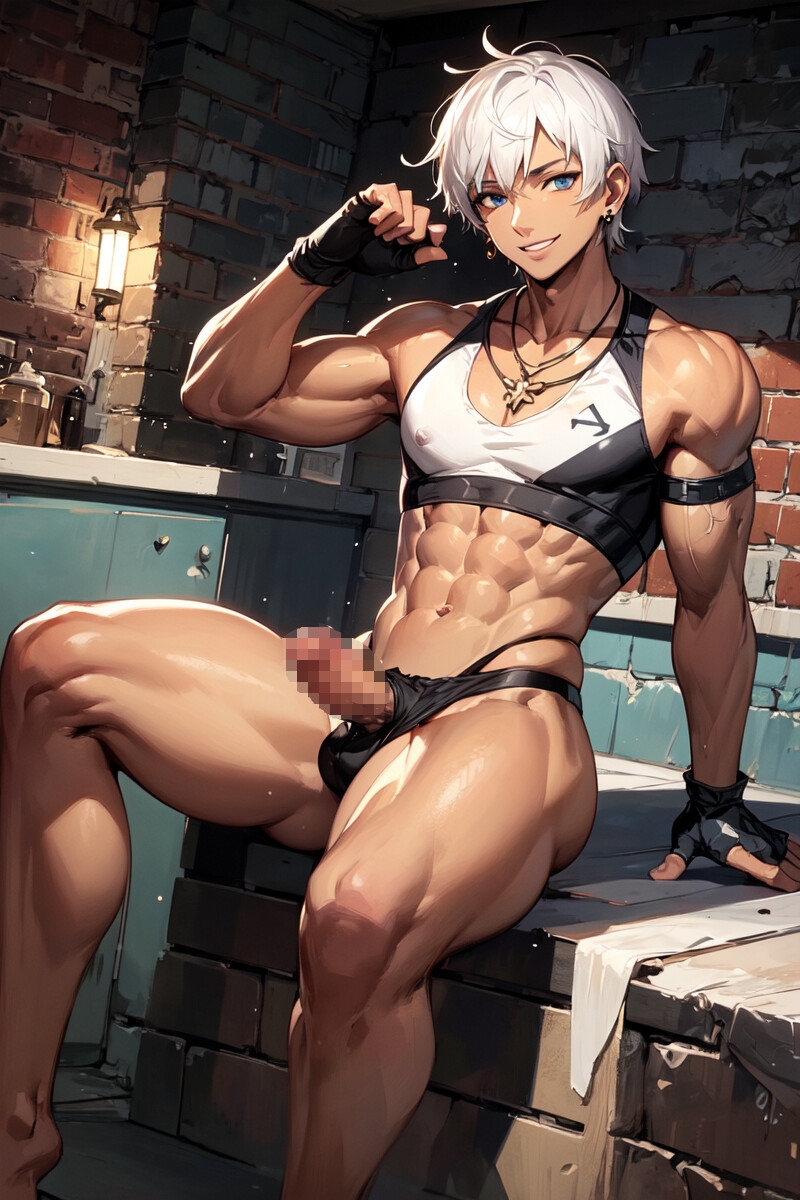 エターナルNTR戦記 寝取られ対決 短小包茎チンポVSデカチンポ (サルタの章)