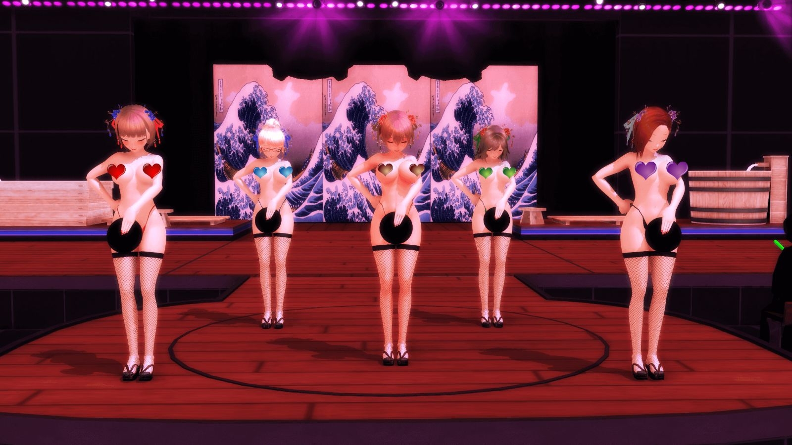 【ふたなりダンス】「桜花魁」ふたなり版(通常版)