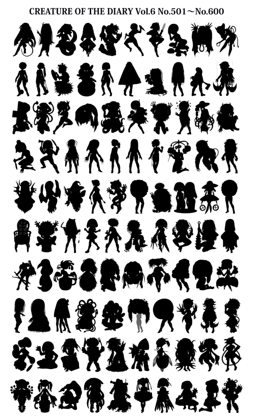絵日記キャラクター集6