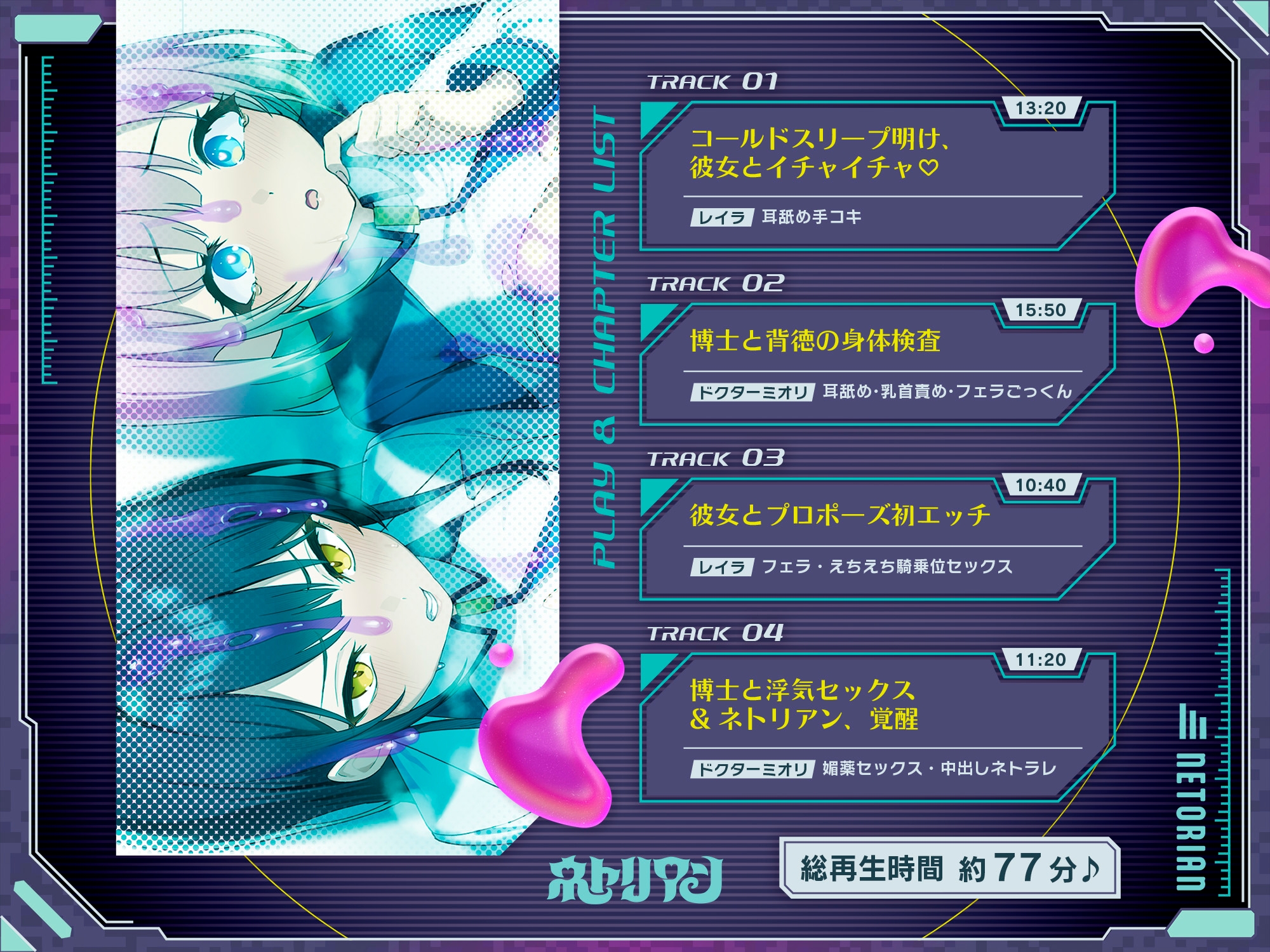 〜ネトリアン〜 船長を務める宇宙船内で、謎の生命体に