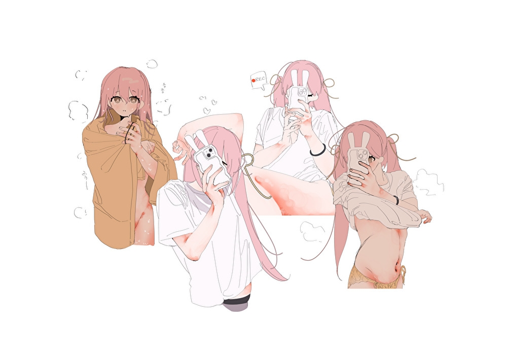 自撮りちゃんがちょっとえっちな目に遭うだけ 3