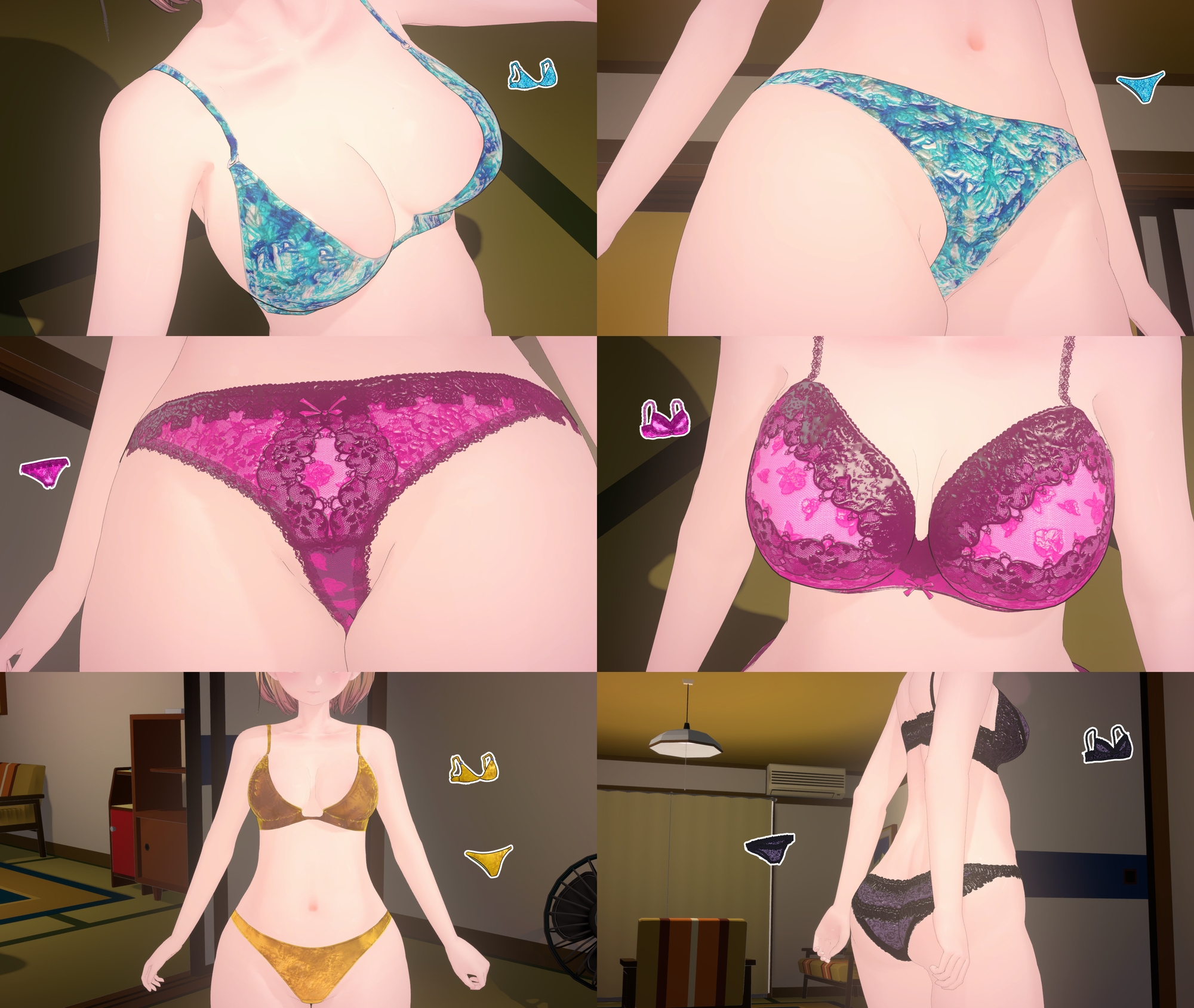 なまいき娘と見えない幽霊 下着DLCパック