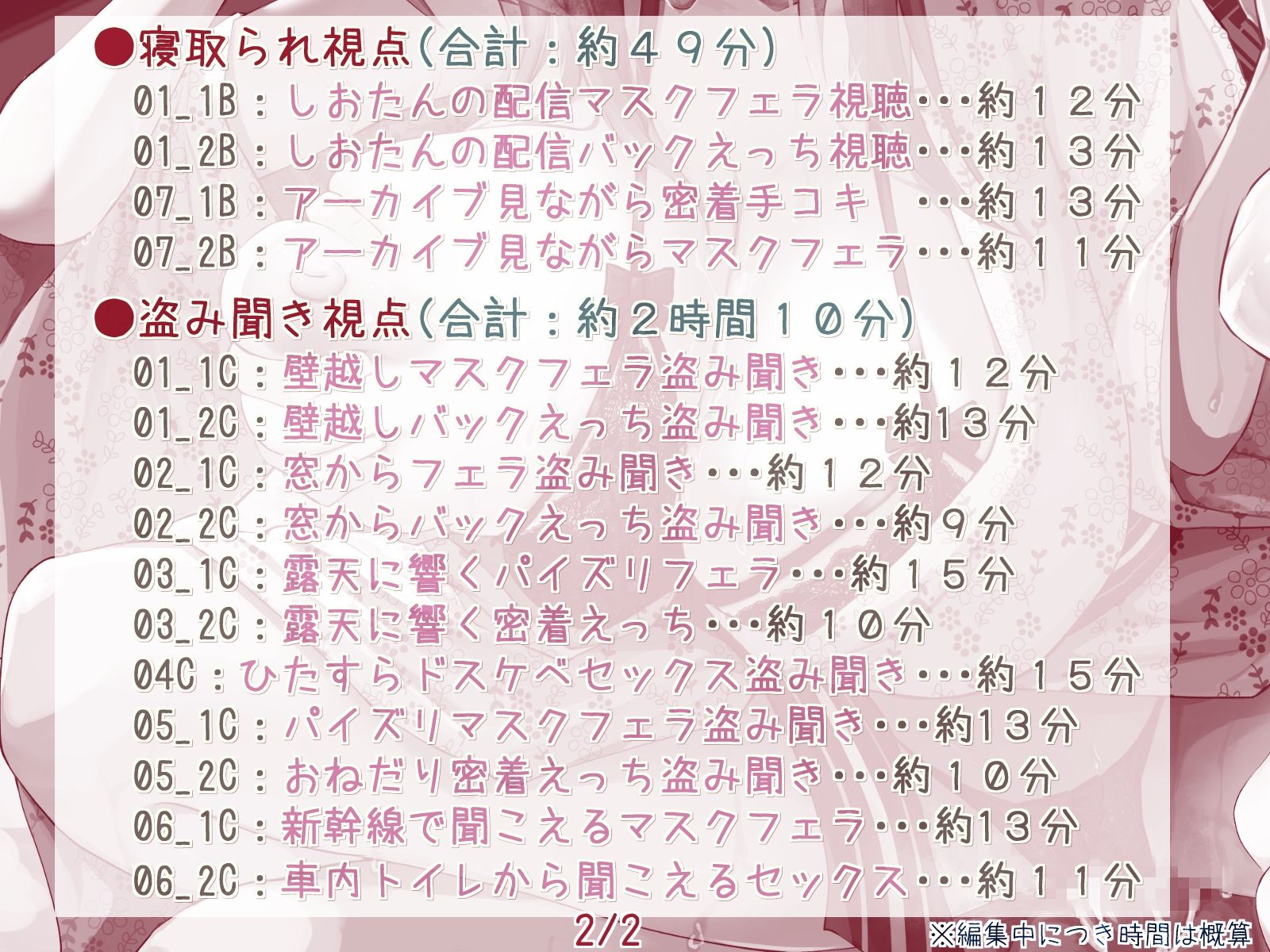 【NTR】隣の人妻さんをドスケベオナホまんこに堕として後～しおたんとイク ひたすらセックス温泉旅行～【複数視点・マスクフェラ・ハメ撮り】