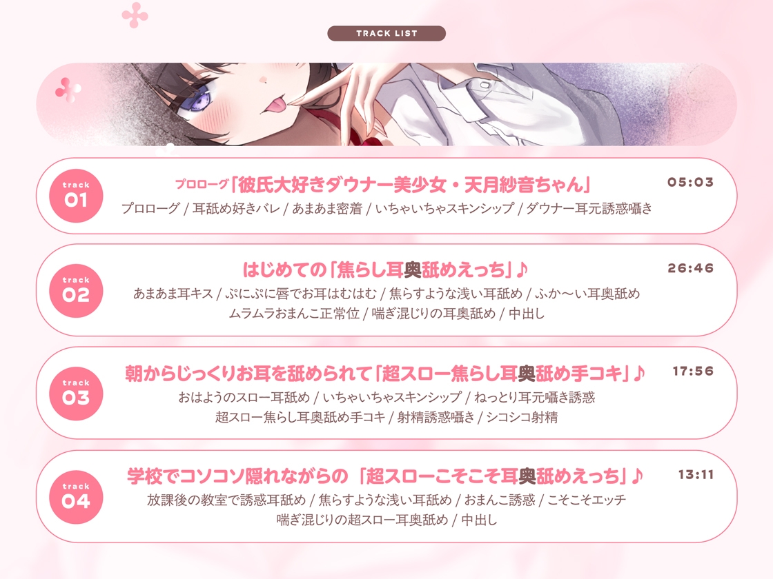 【たっぷり無声音×耳奥舐め】お耳焦らし好きのための