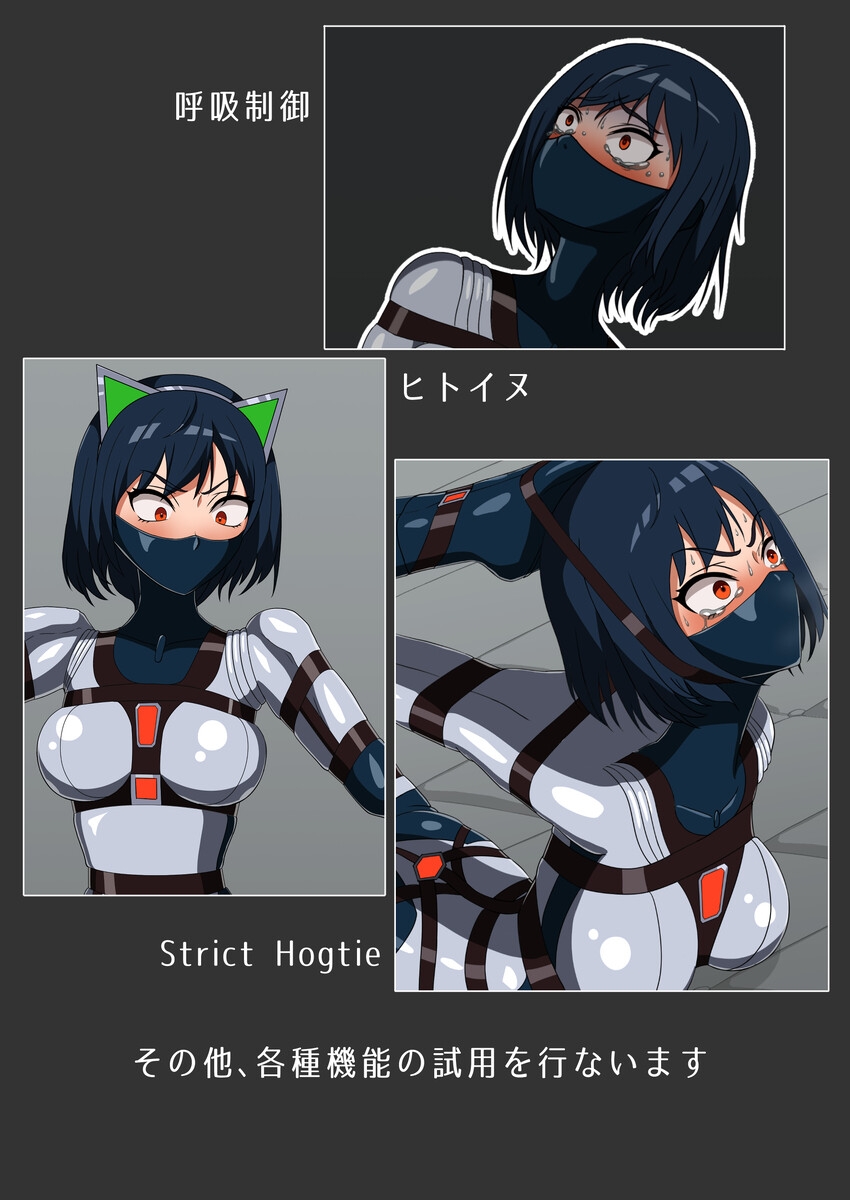 アノマリー1407への新型拘束衣の適用、及各種機能の試用。