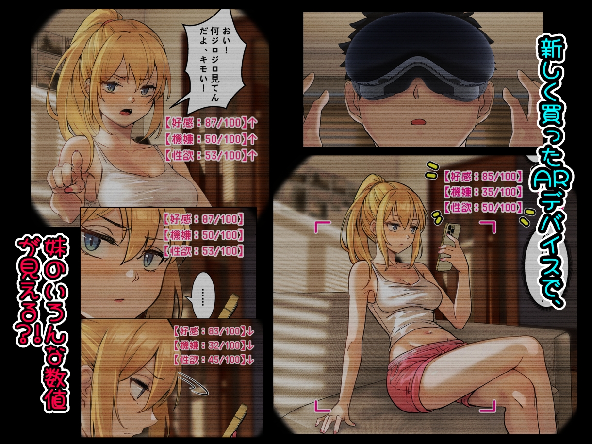 俺のARメガネは義妹の様々な数値が見える?！(総集編+後日談)