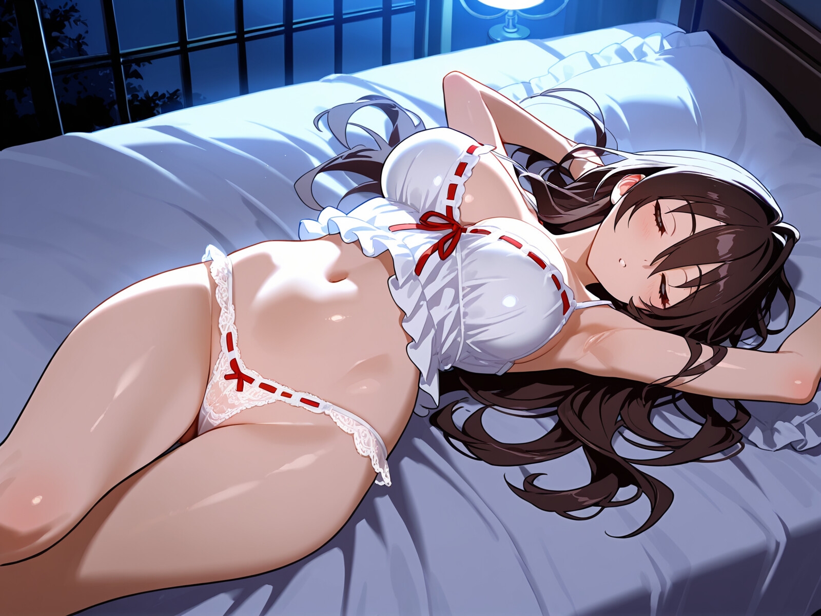 【盗聴感覚オナニー実演】解禁！真夜中のプライベートオナニー(女子大生・Amiの場合)