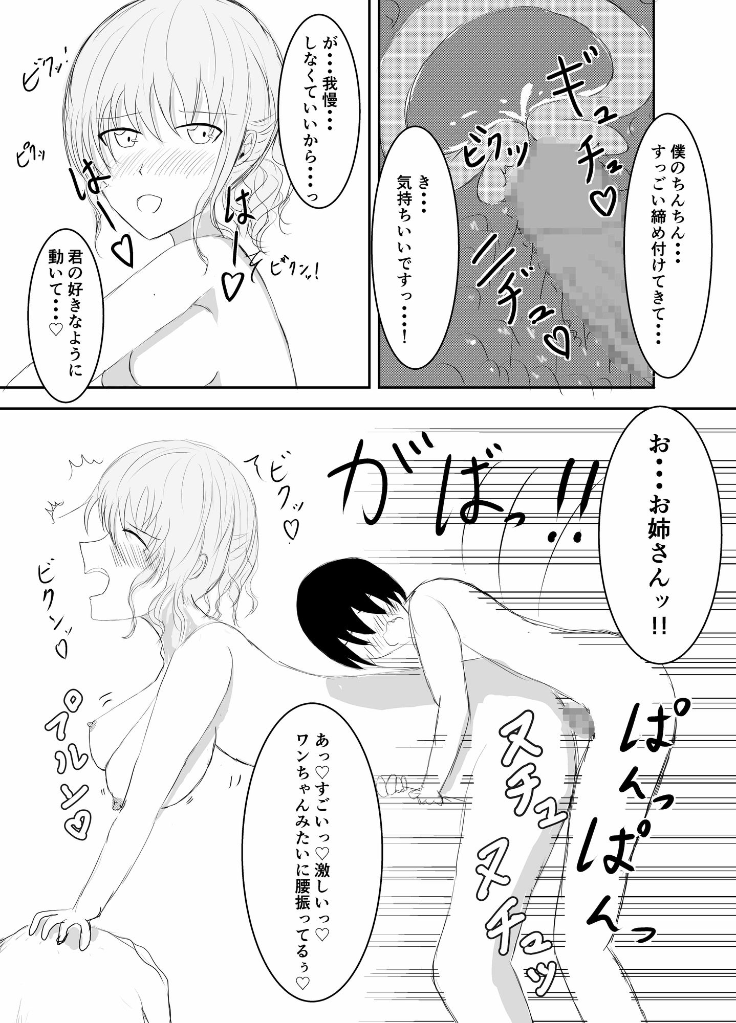 水着のお姉さんがショタの性欲処理をしてくれる話