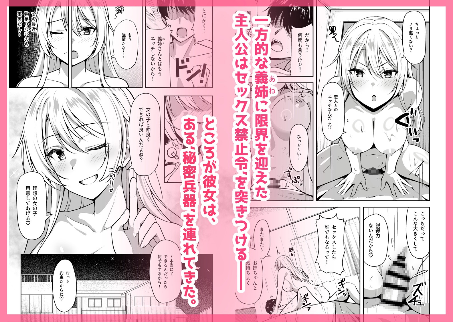 義姉(あね)が俺とHするために女の子を連れてくる