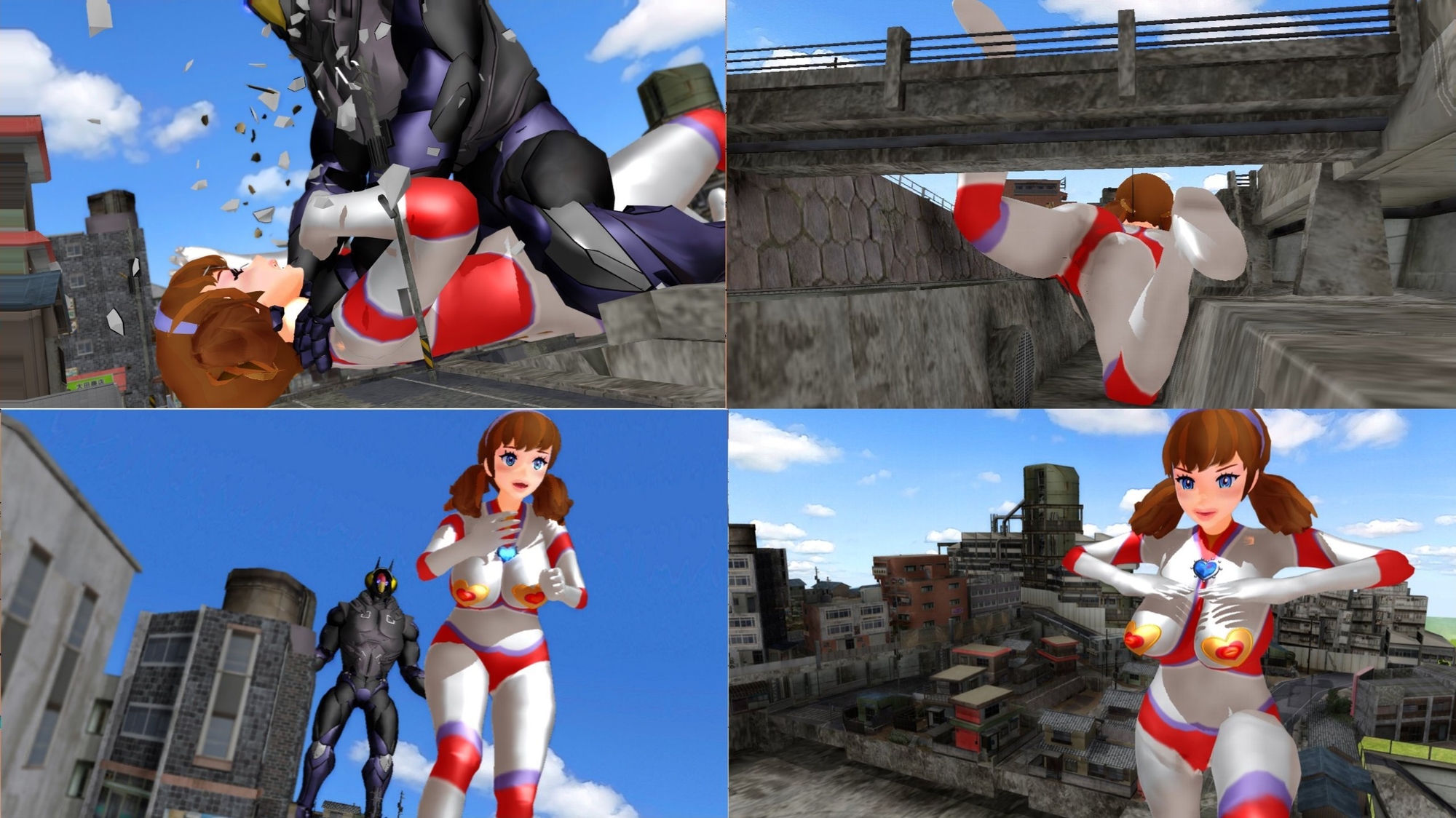 触手と快楽調教で堕ちたヒロイン・マリトラレディNEO ・前編