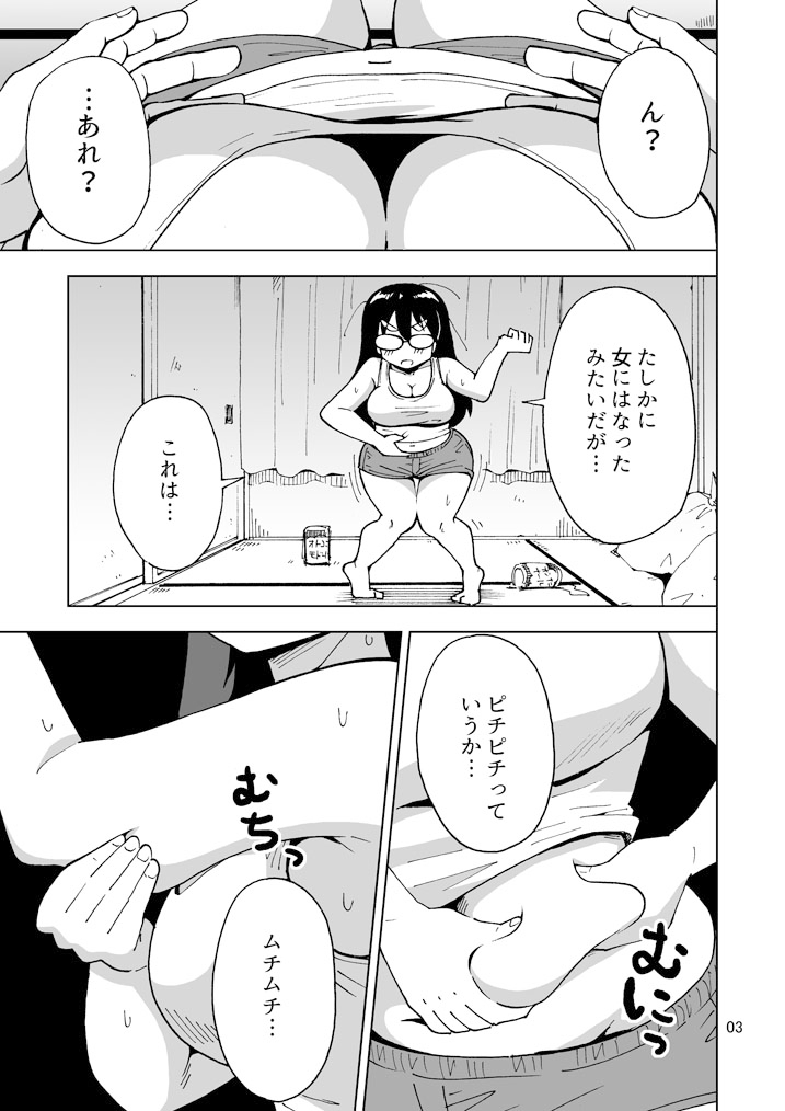 [超悲報！]三十路オレ氏TSしても三十路でした！