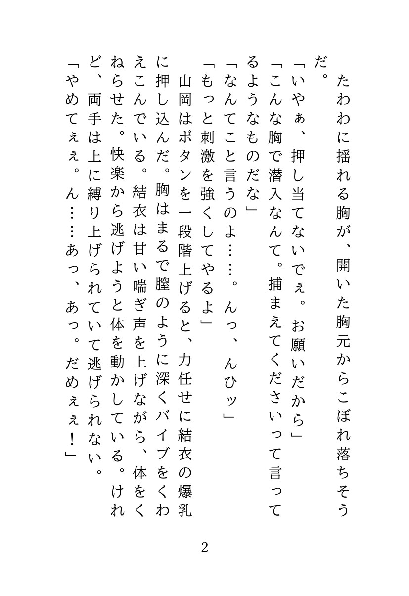 福間結衣(24)(潜入捜査。拘束調教)