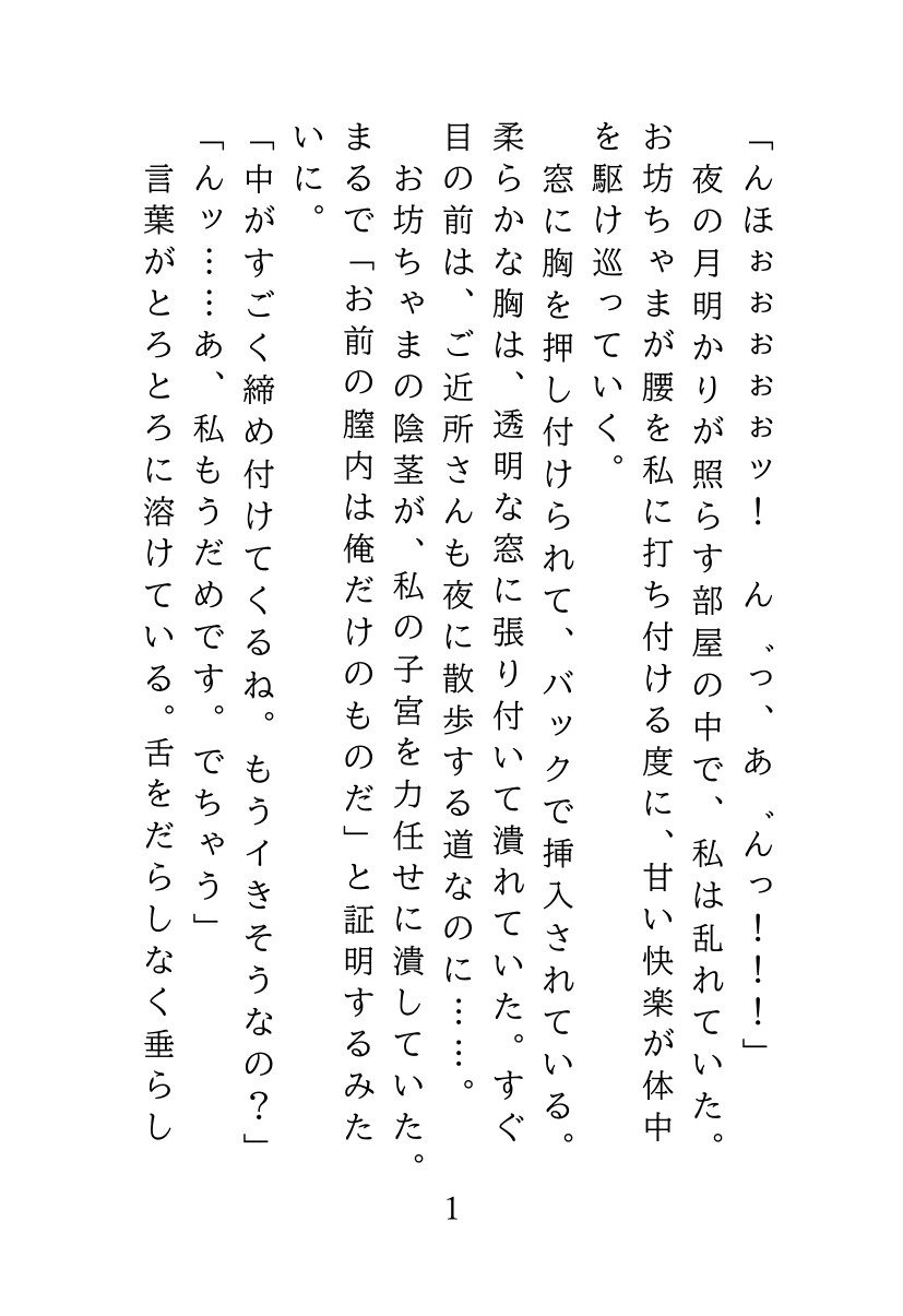 爆乳メイドは夜の窓辺で犯される