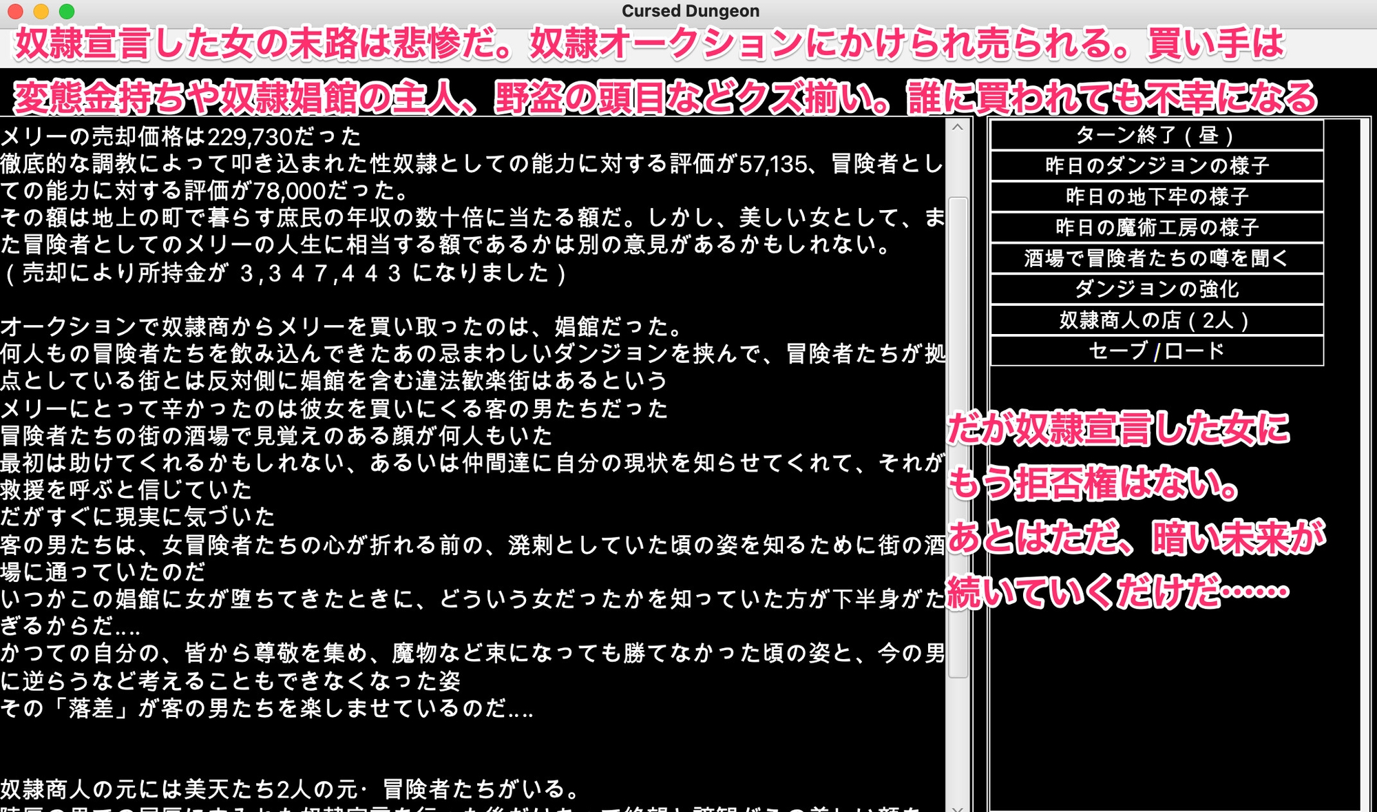 幻想魔物姦蹂躙迷宮〜敗北女傑の堕ちゆくさきは底のない闇の奥〜