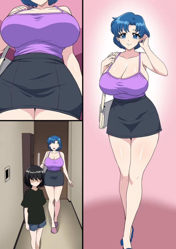 父子家庭で育った童貞君は母を求め歪められ誘惑に抗えなくなる(1)