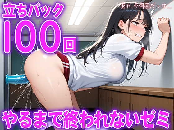 【立ちバック】元体操選手の20歳女子大生がディルド100回チャレンジ。腰が止まらない...ディルド大学立ちバック学部100回やるまで終われまてん学科